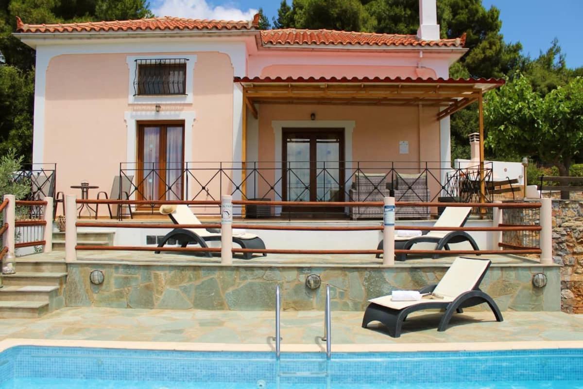 Villa Tenedos Skopelos Eksteriør billede